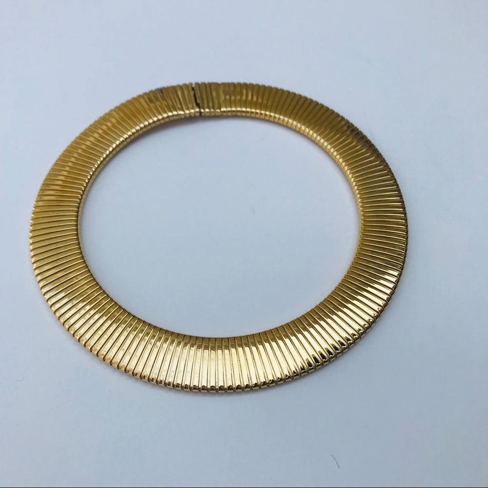Vintage Gold Collar - Picture 5 of 7